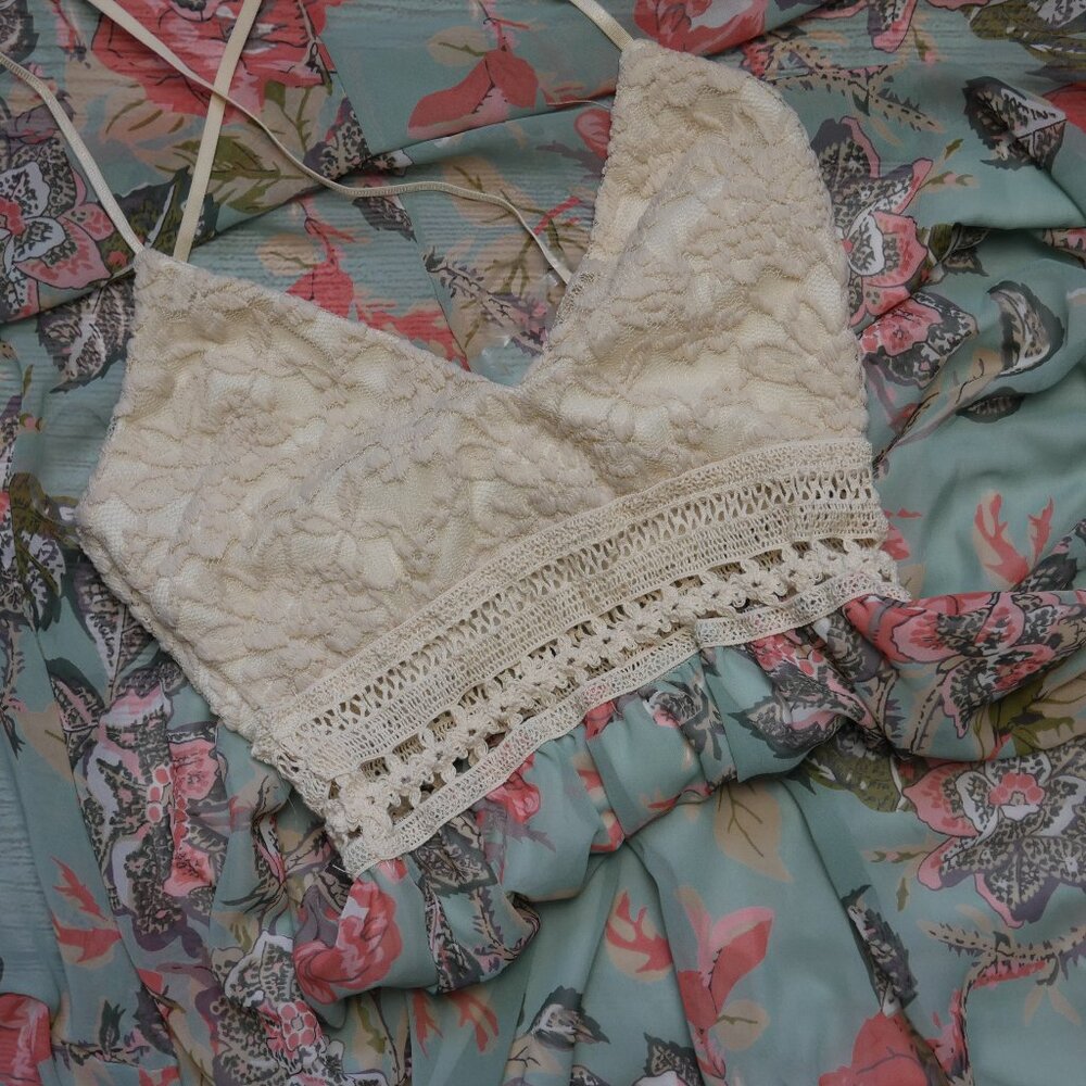 High Low floral dress